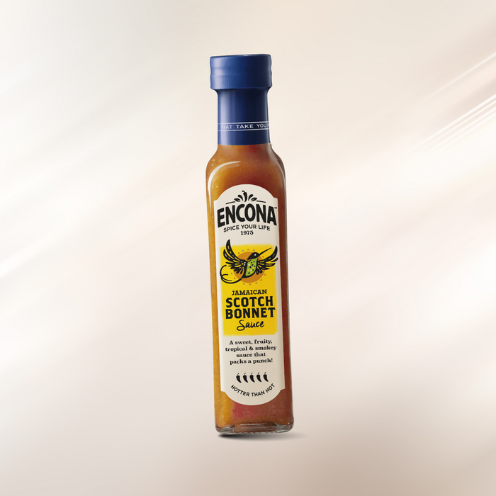Encona Jamaican Scotch Bonnet Sauce in Glasflasche