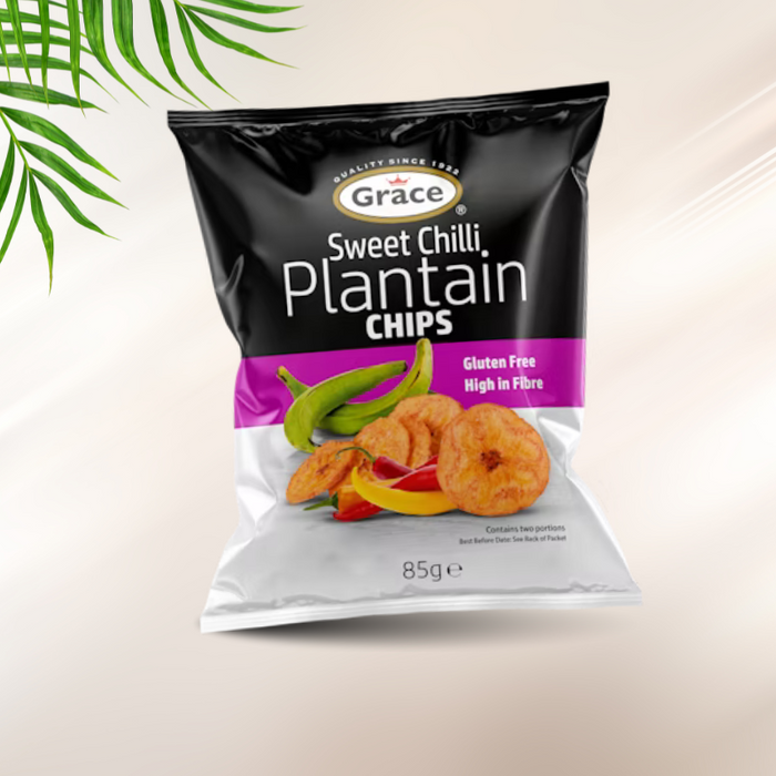 Kochbananenchips sweet Chili Geschmack - Karibische Chips