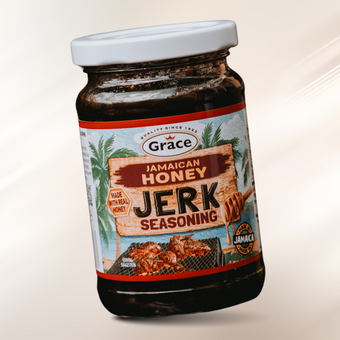 Honey Jerk Seasoning mit Scotch Bonnet Chili für Jerk Chicken