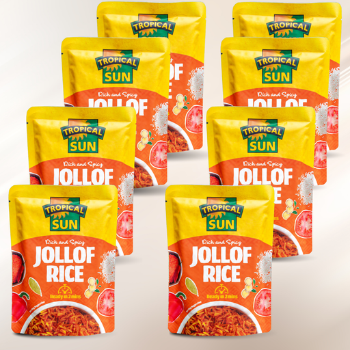 Tropical Sun Jollof Reis für die Mikrowelle