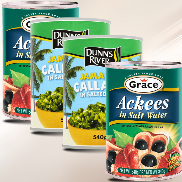Ackee und Callaloo günstig im Bundle – Jamaikanische Spezialitäten kaufen