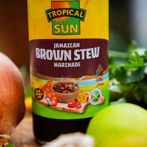Karibische Marinade für jamaican Brown Stew