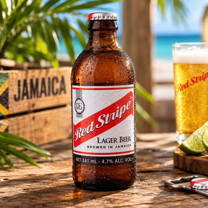 Red Stripe aus Jamaika
