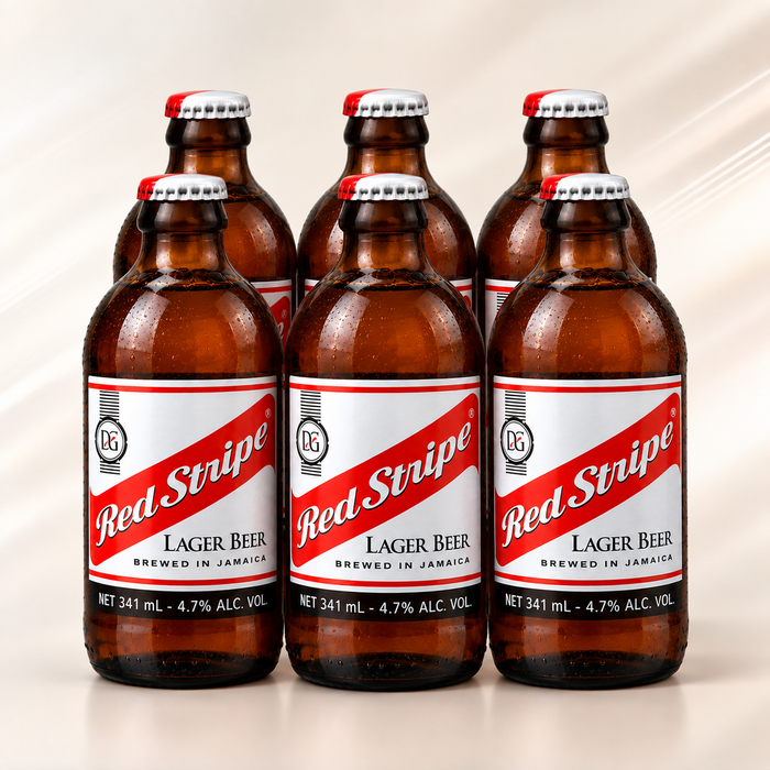 6er Bundle Red Stripe aus jamaika