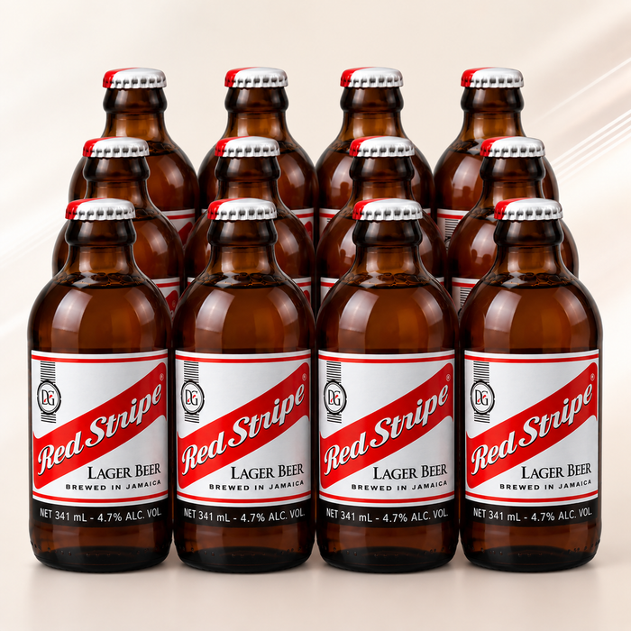 Red Stripe Jamaican Lager Bier – Jamaican Chubby 12 x 341 ml