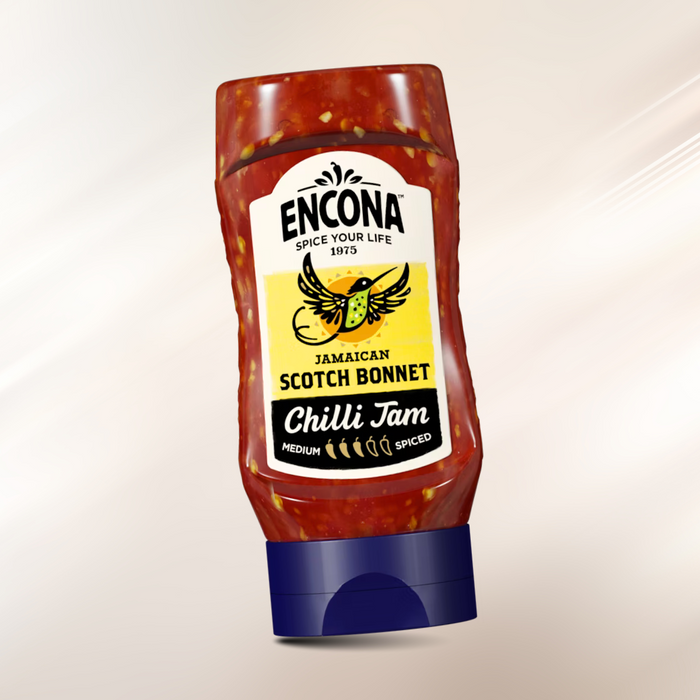 Encona jamaikanische Scotch Bonnet Chilimarmelade in praktischer Tube