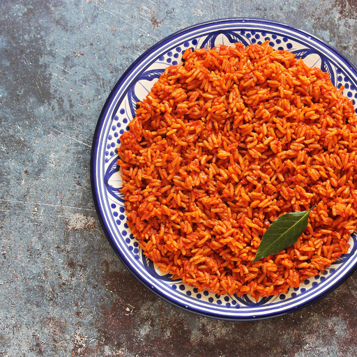 Jollof Reis schnell und einfach