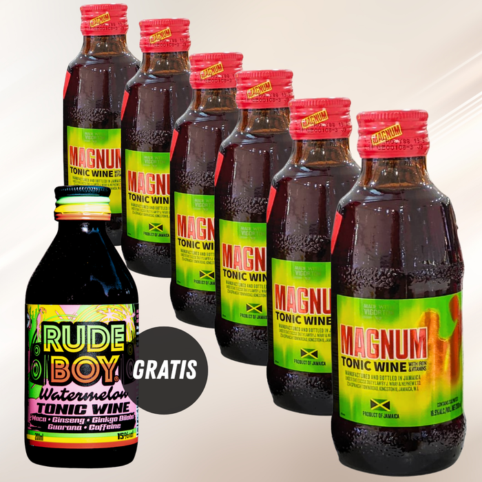 Magnum Tonic Wine 6er Bundle + Rude Boy gratis