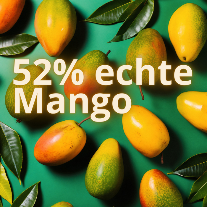 Fruchtige Chilisauce jamaikanischer Art mit 52% echte Mango