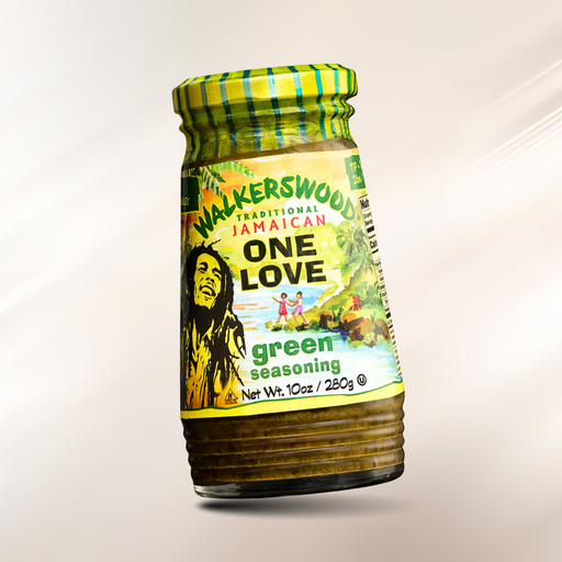 Walkerswood Green Seasoning im Bob Marley One Love Design