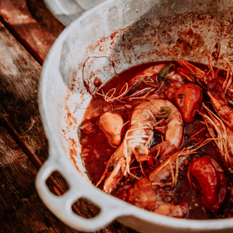 Jamaican Pepper Shrimp