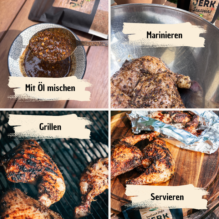 Jerk Chicken Zubereitung