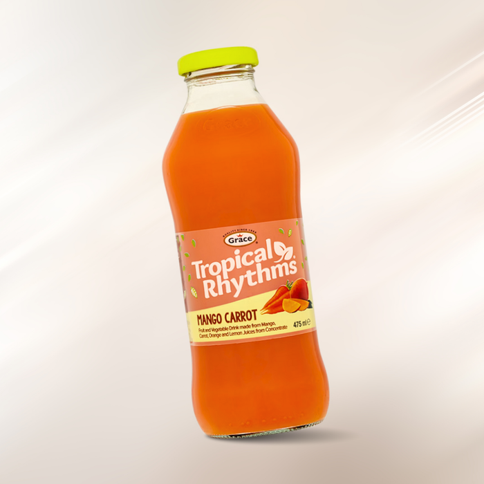 Tropical Rythams Tropical Rhythms Mango Karrotte - 475 ml Tropischer Drink — Yardies