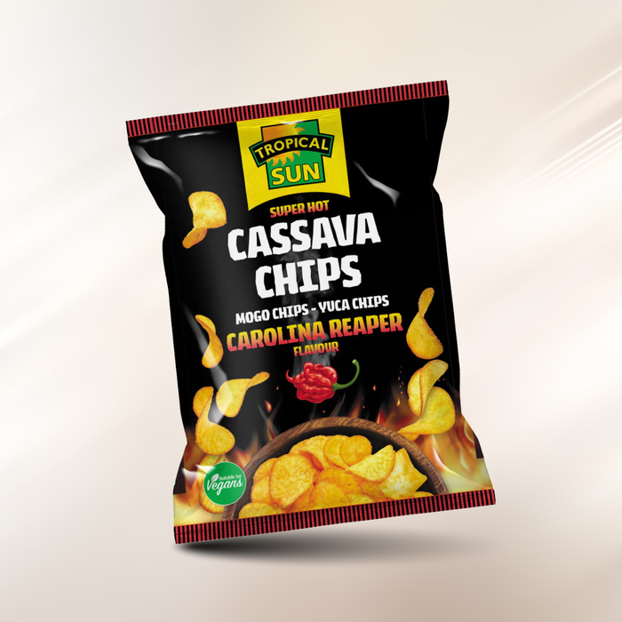 Tropical Sun Cassava Chips -  Hot & Spicy