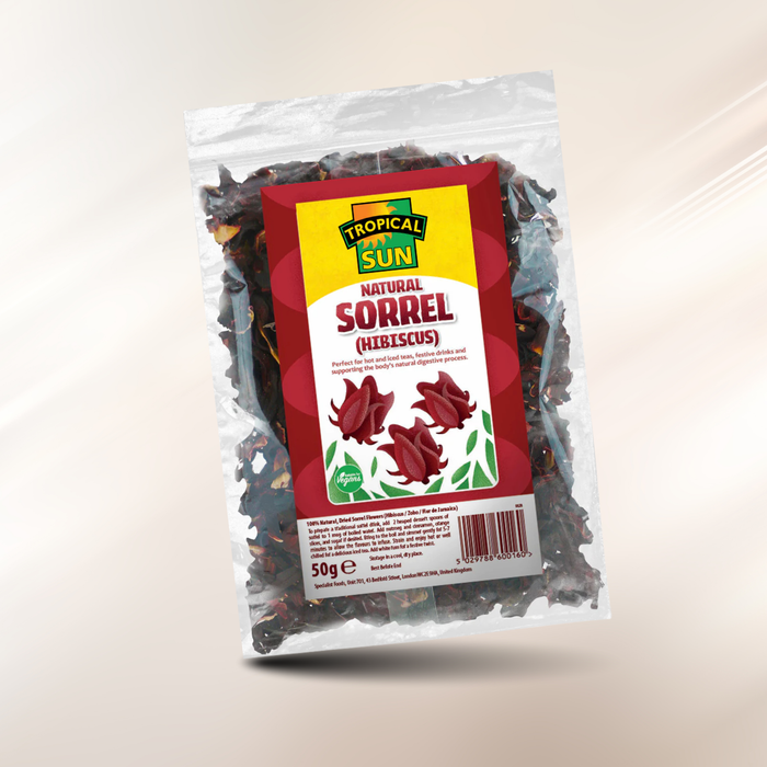 Tropical Sun Naturall Sorrel (Hibiscus) für Sorrel Getränk