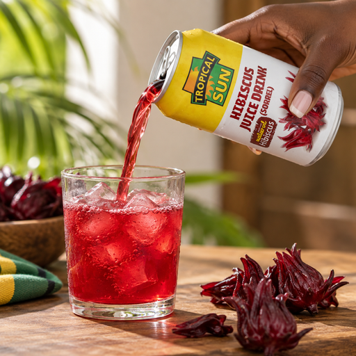 Erfrischendes Sorrel Getränk