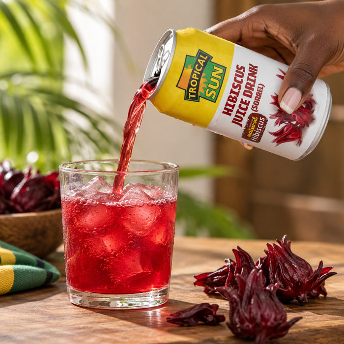 Erfrischendes Sorrel Getränk