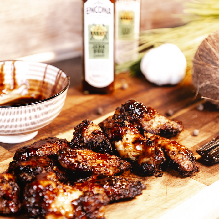 Jerk Wings mit jamaian Jerk Sauce