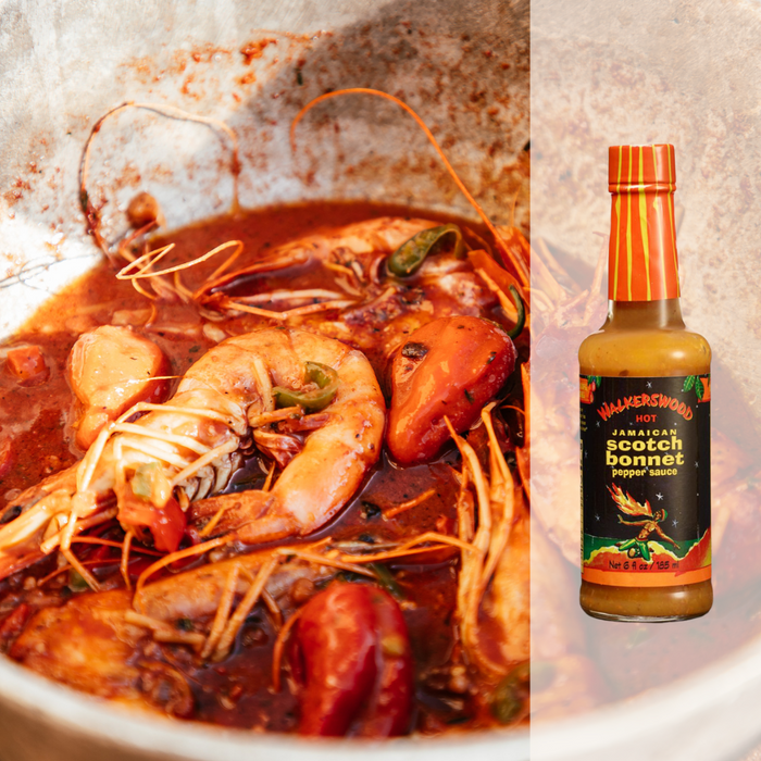 walkerswood Scotch Bonnet Sauce für jamaican Pepper Shrimp