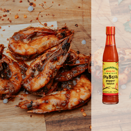 walkerswood fire stick pepper Sauce für Pepper Shrimp